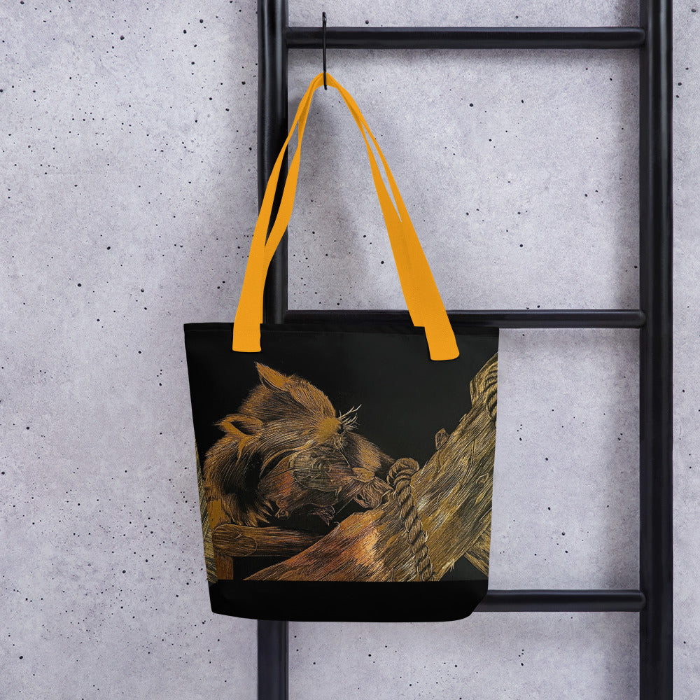 Golden Red Panda - Tote Bag