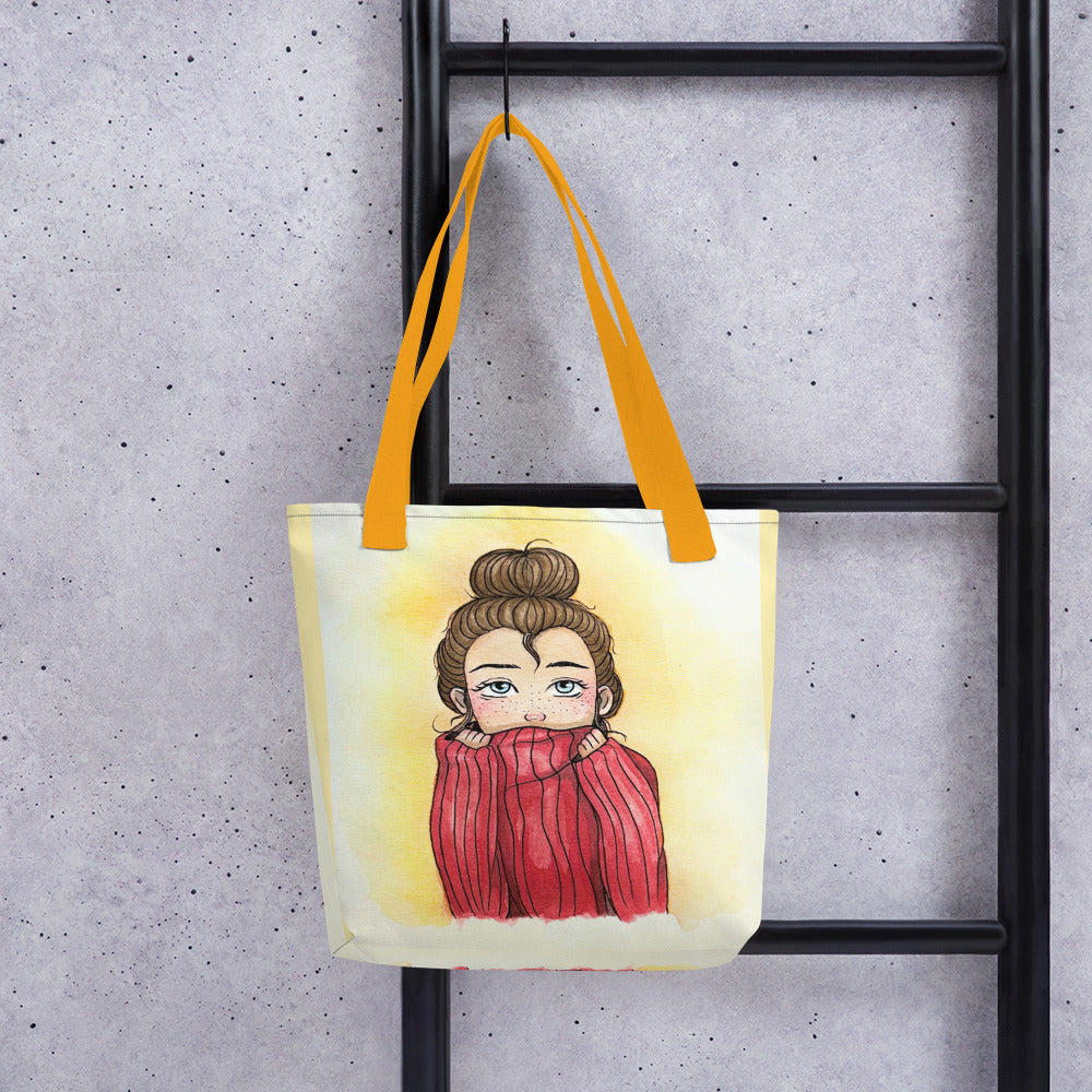 Shy - Tote Bag