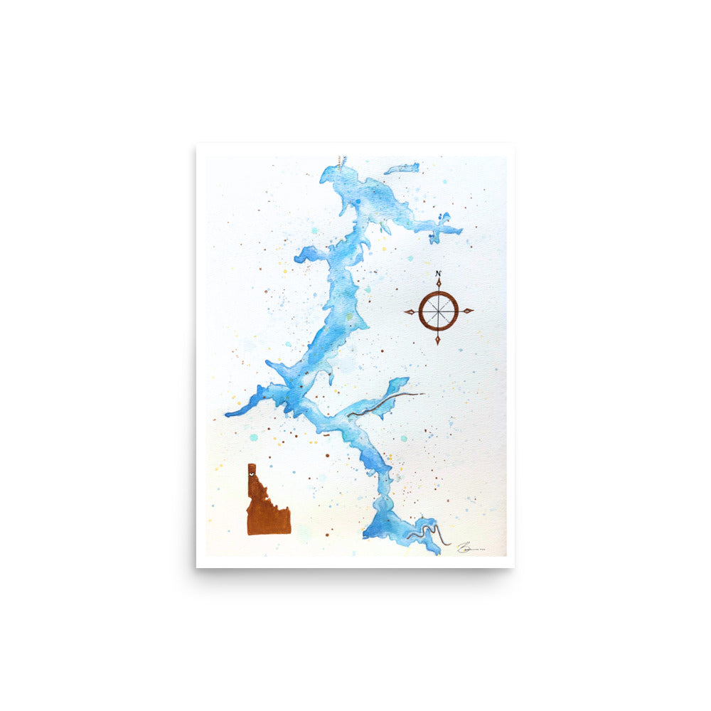 Idahome - Bronze - Matte Print