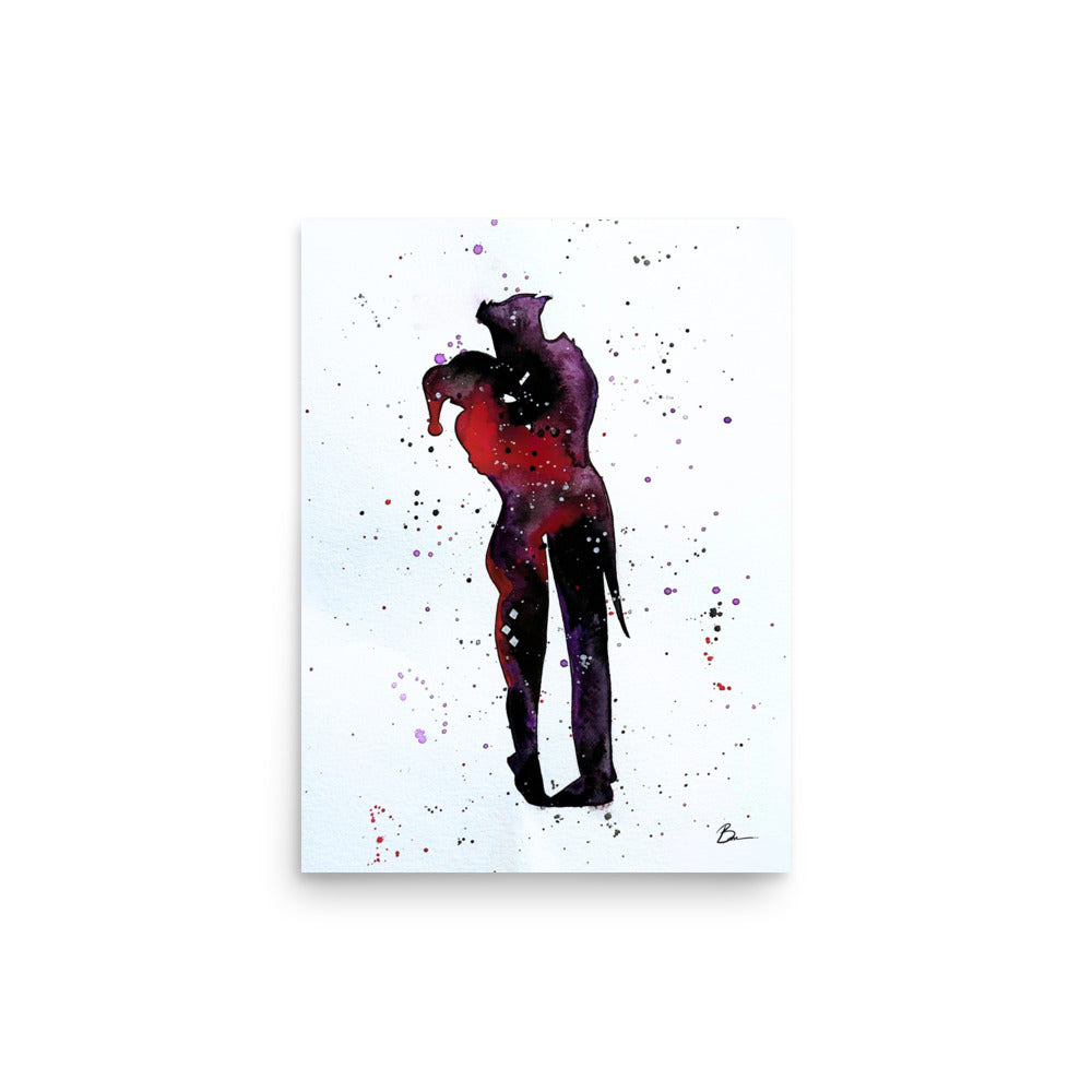 Joker & Harley - Matte Print