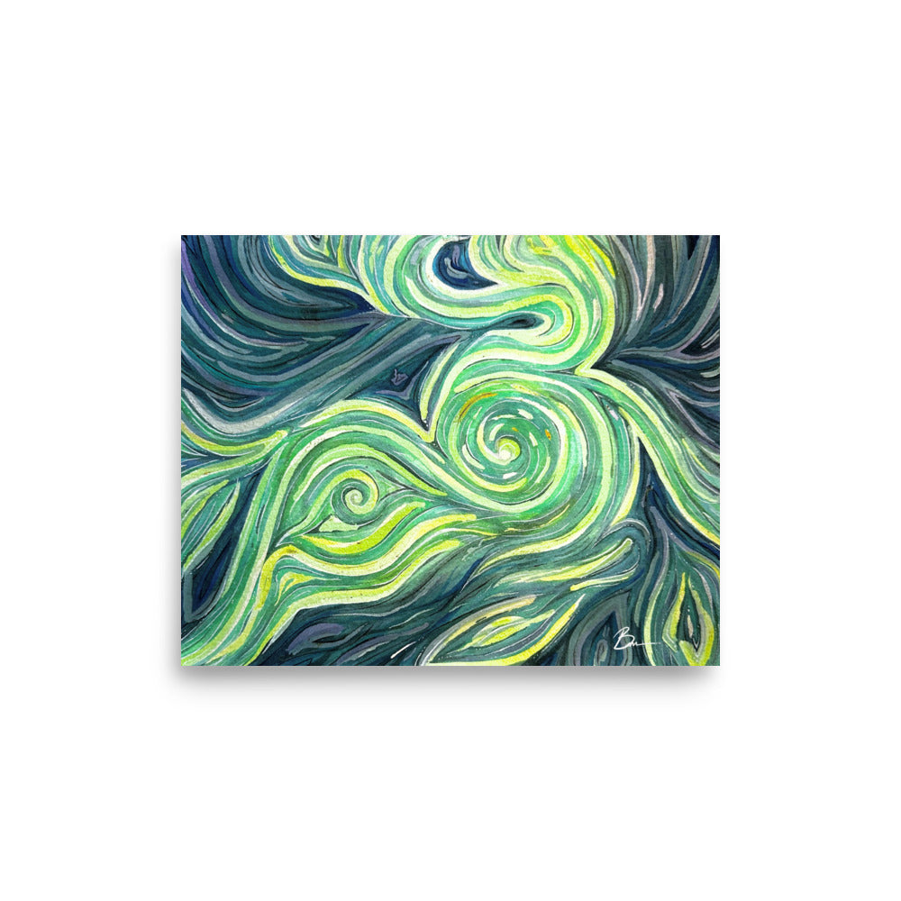 Swirling Emotions - Matte Print