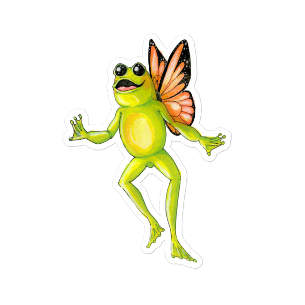 Fairy Frog - Sticker