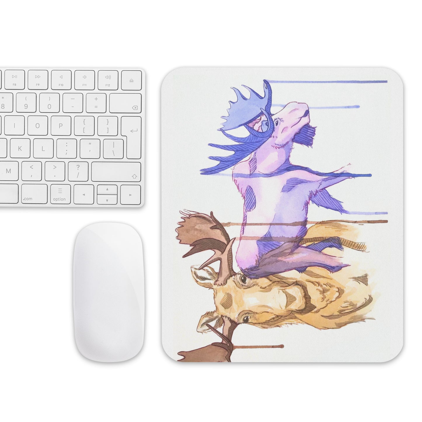 Dos Moose - Mouse Pad