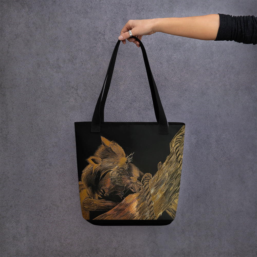 Golden Red Panda - Tote Bag