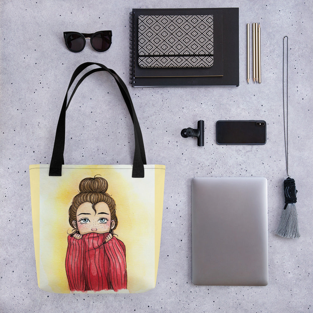 Shy - Tote Bag
