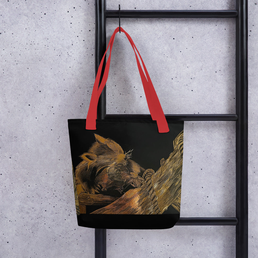 Golden Red Panda - Tote Bag