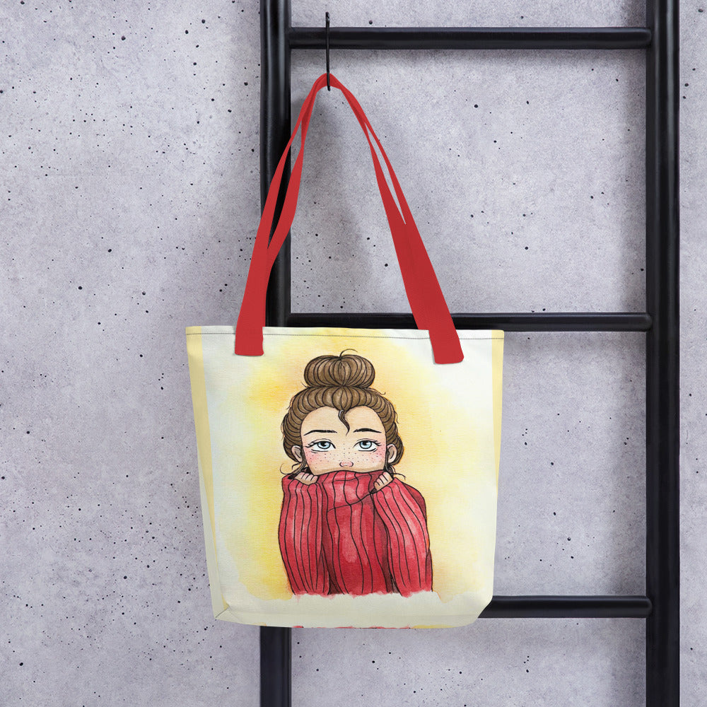 Shy - Tote Bag