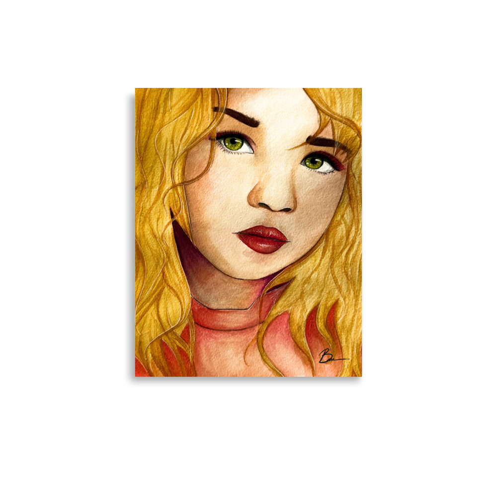 Gazing - Matte Print