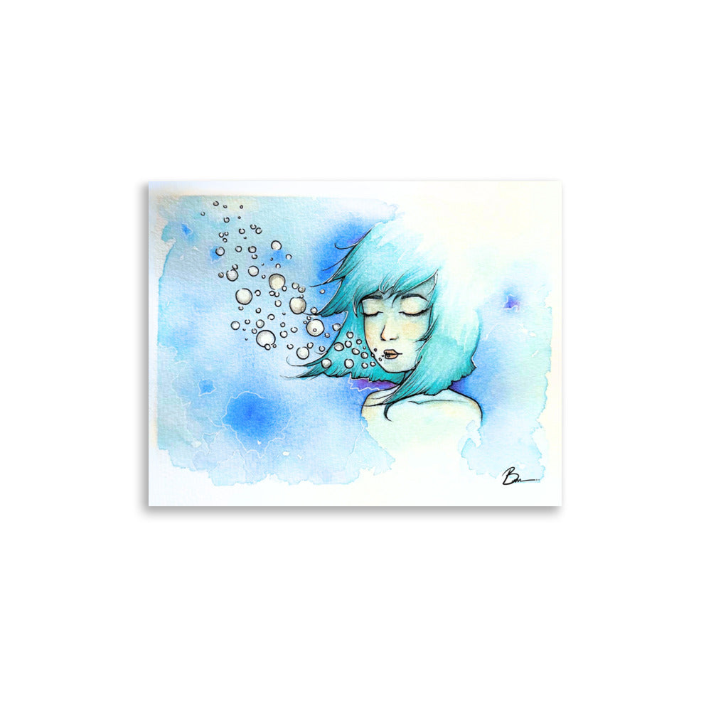 Bubbles - Matte Print