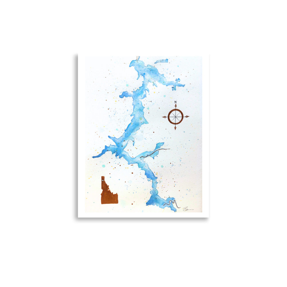 Idahome - Bronze - Matte Print