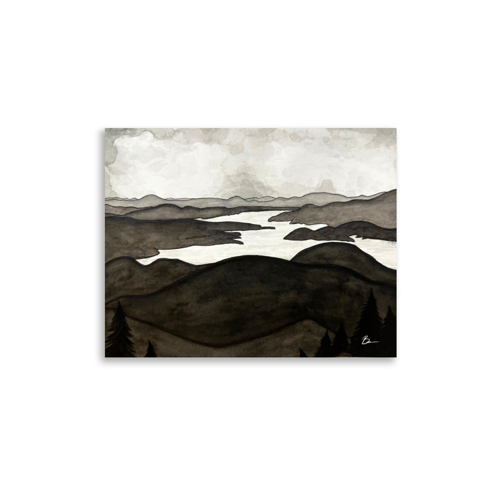 Canfield View - Matte Print