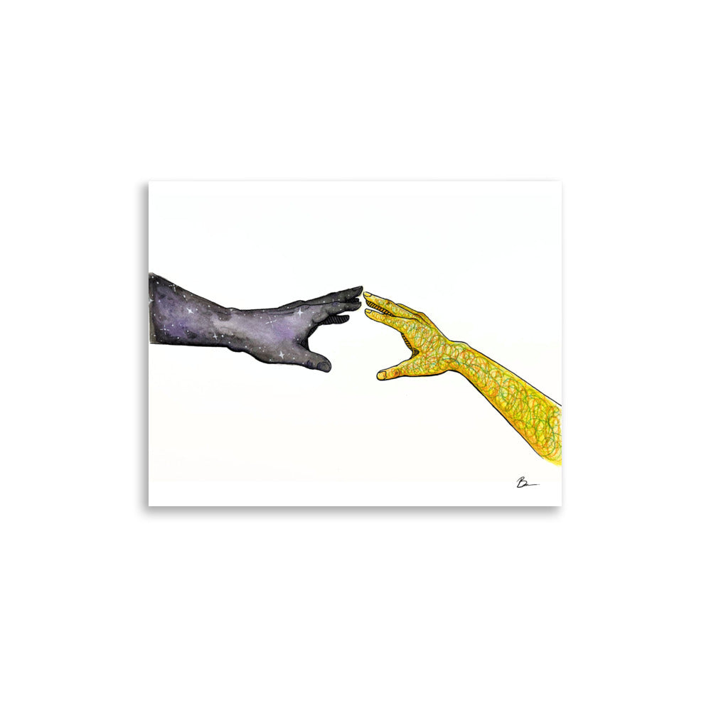 Opposites Attract - Matte Print