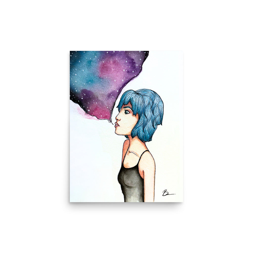 Exhale - Matte Print