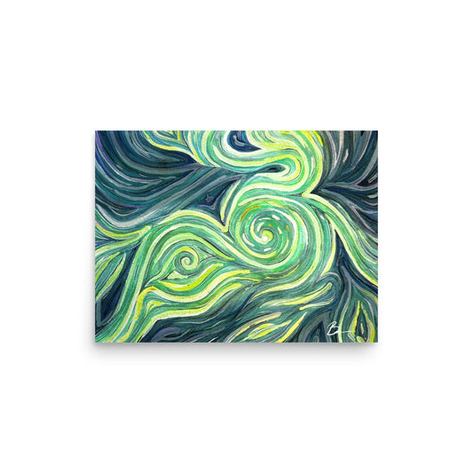 Swirling Emotions - Matte Print