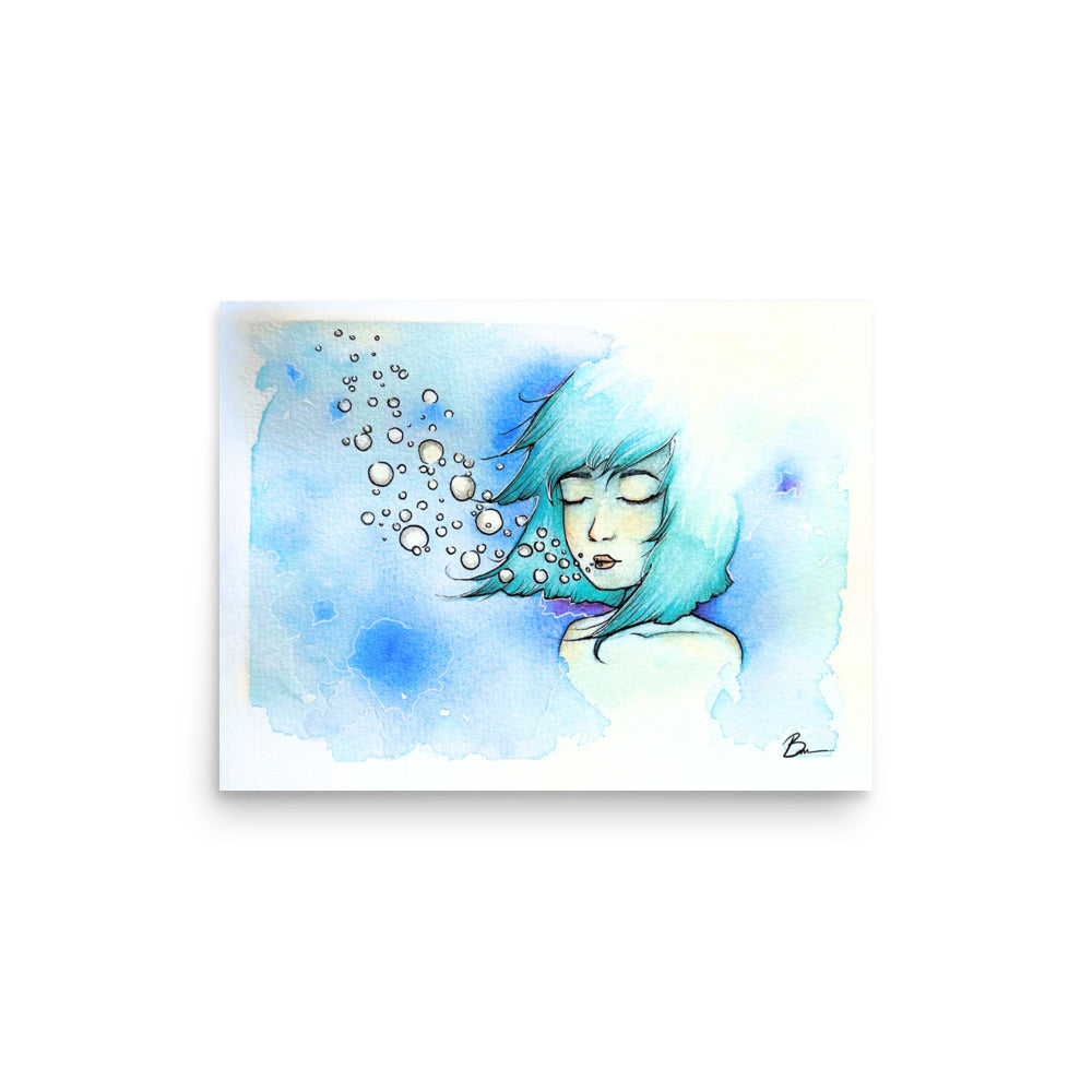 Bubbles - Matte Print
