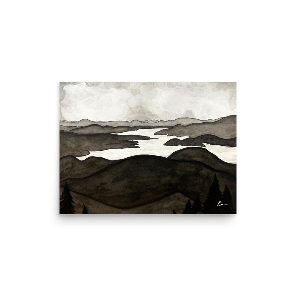 Canfield View - Matte Print