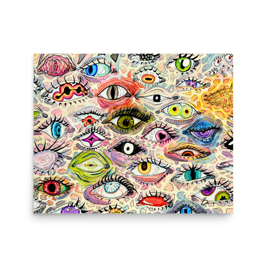 EYE SEE YOU - Matte Print