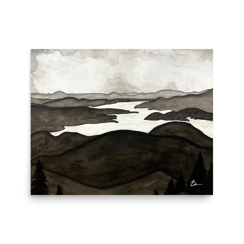 Canfield View - Matte Print