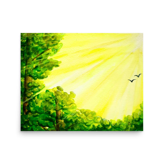 Sunshine Awakening - Matte Print