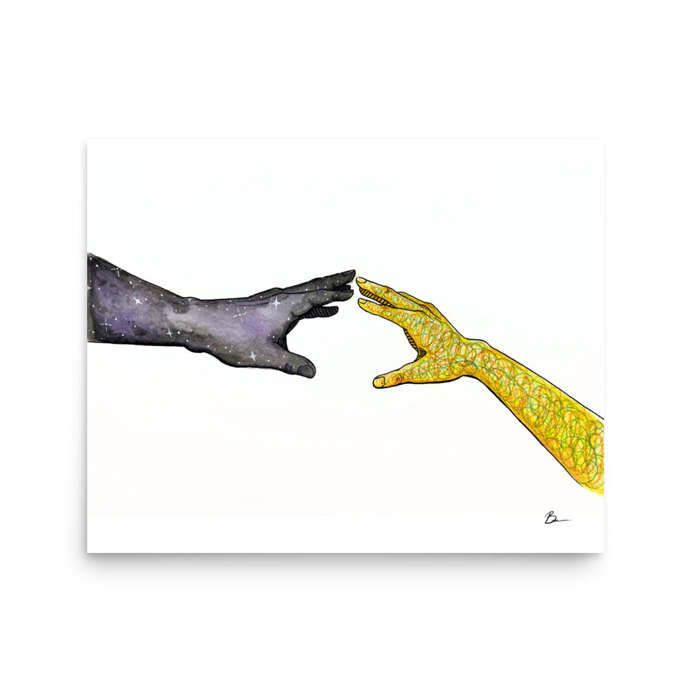 Opposites Attract - Matte Print