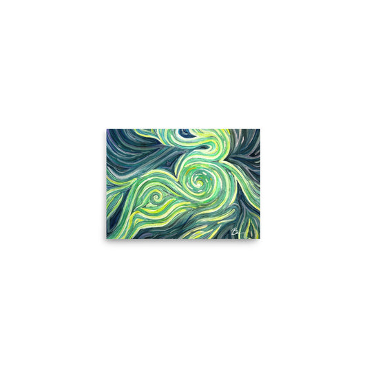 Swirling Emotions - Matte Print