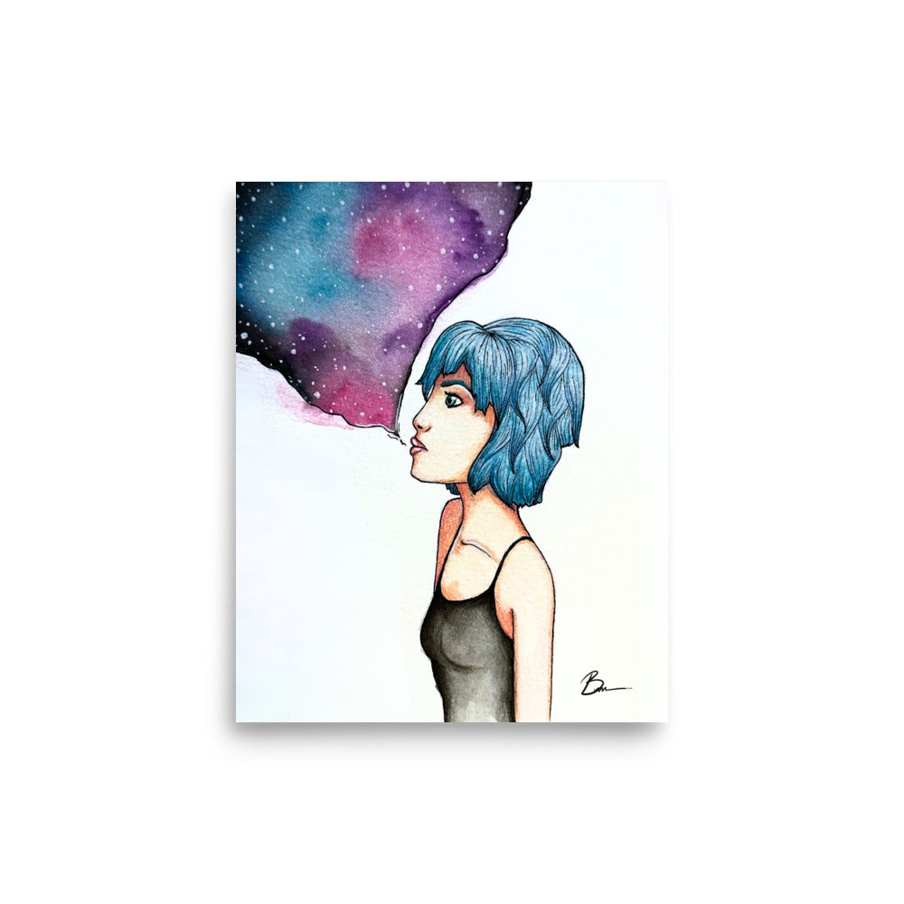 Exhale - Matte Print