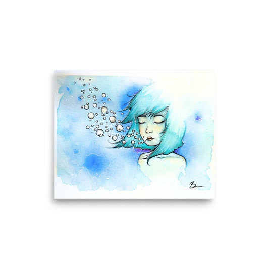 Bubbles - Matte Print