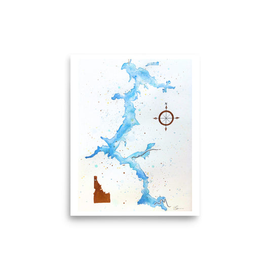 Idahome - Bronze - Matte Print