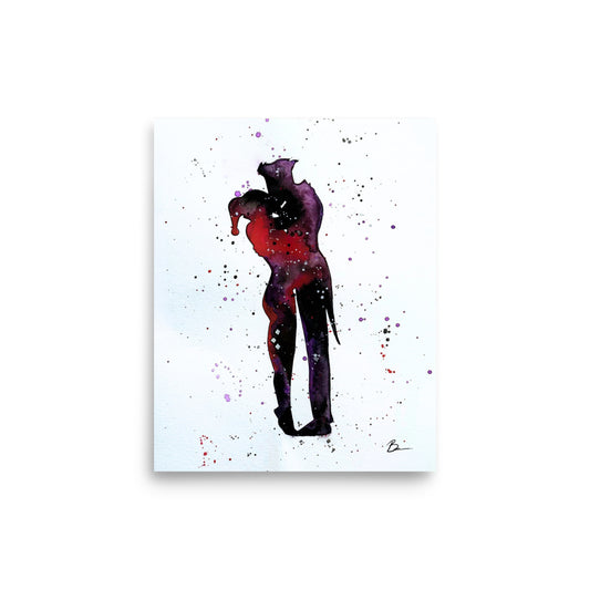 Joker & Harley - Matte Print