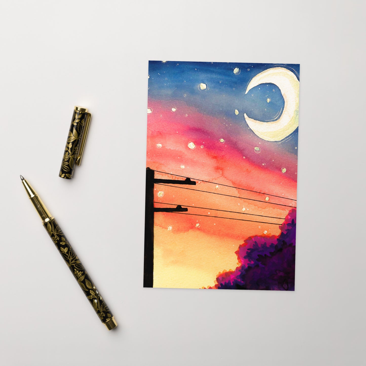 Golden Hour - Greeting Card