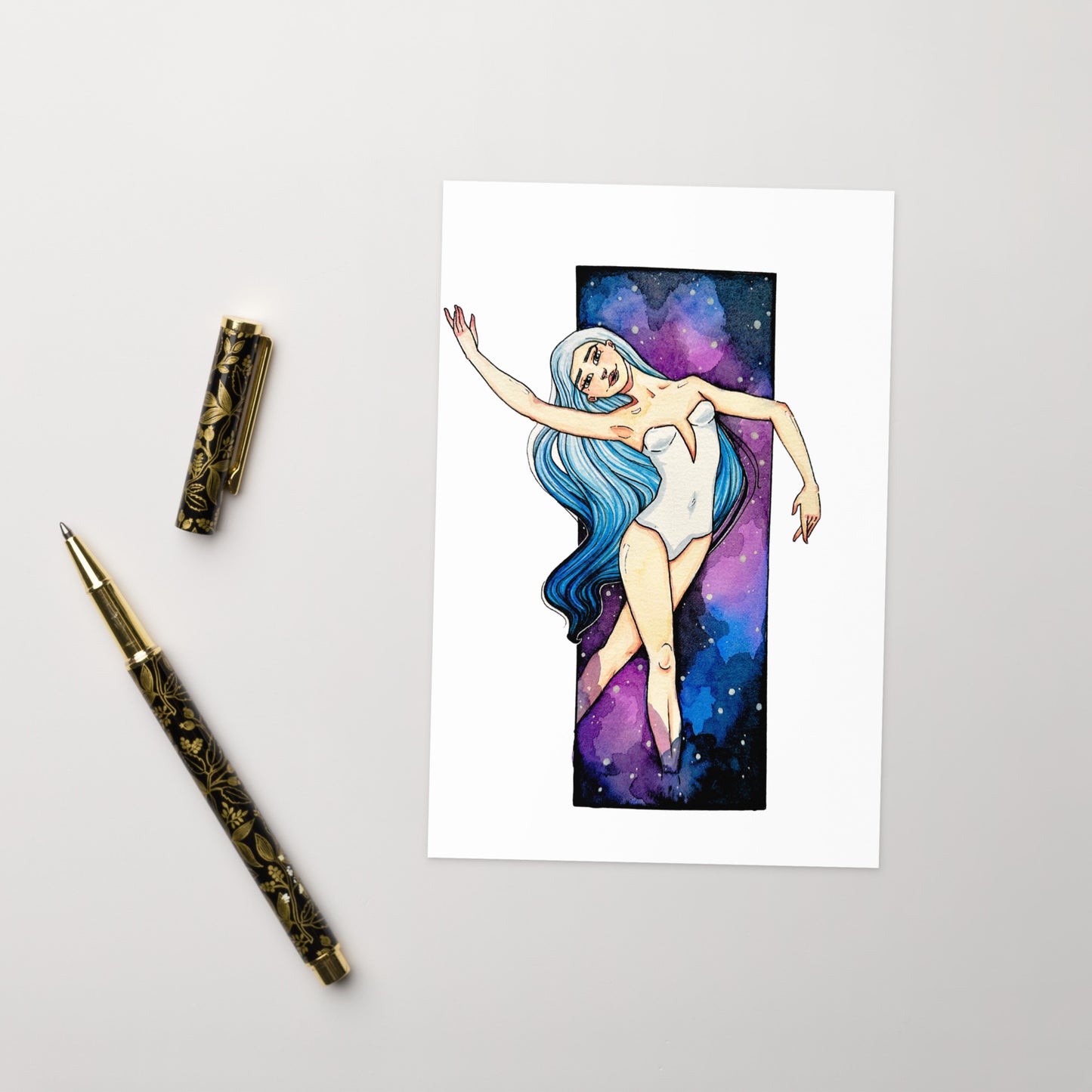 Galactic Rift - Greeting Card