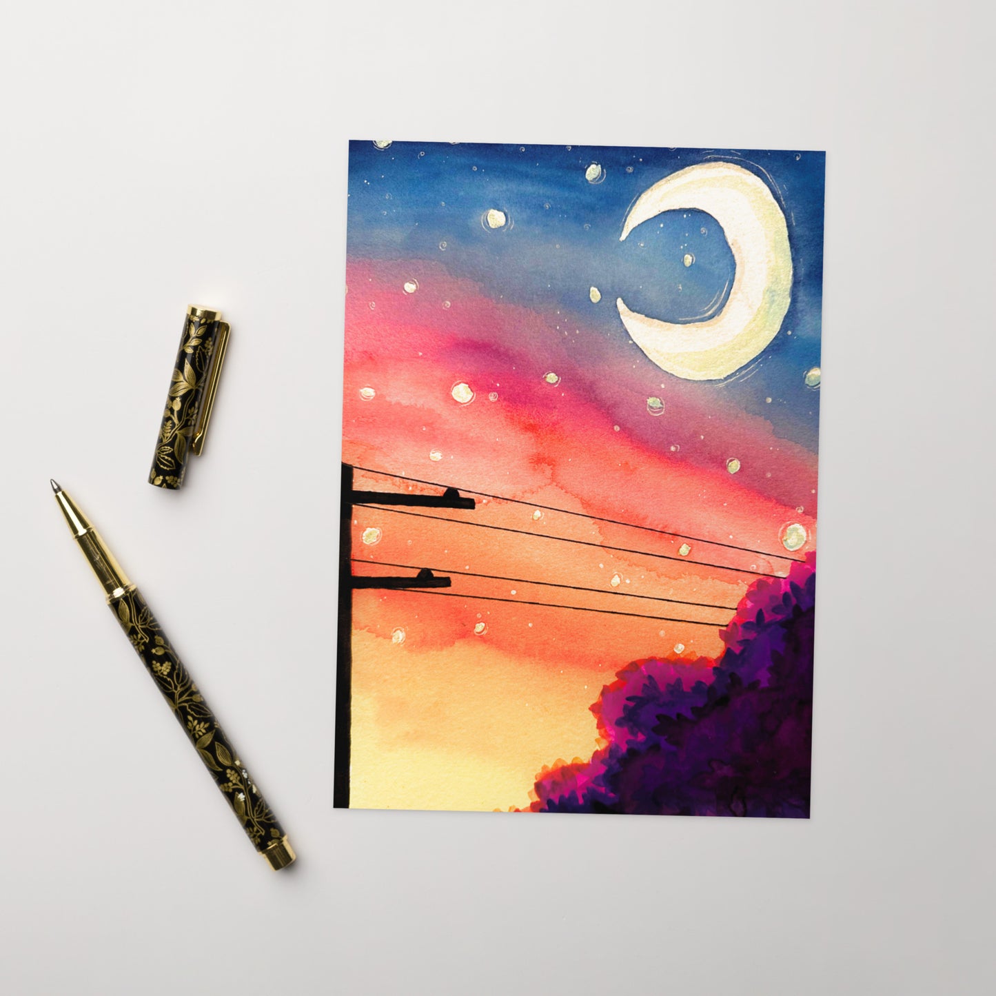Golden Hour - Greeting Card