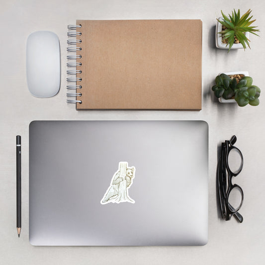 Hidey Bear - Sticker