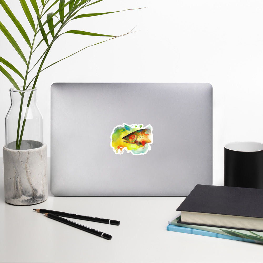 Rainbow Fish - Sticker