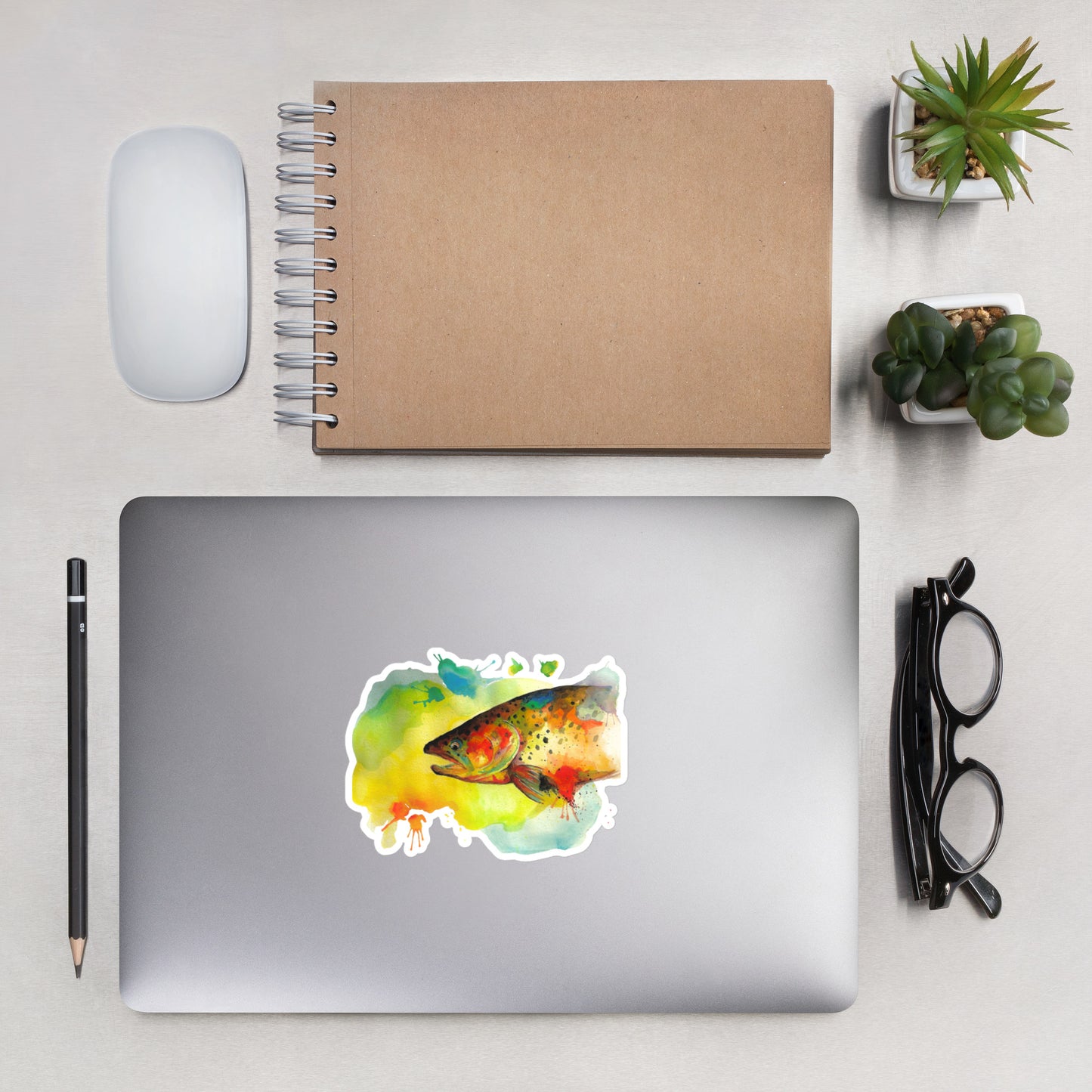 Rainbow Fish - Sticker