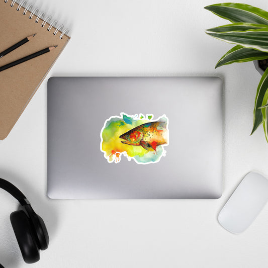 Rainbow Fish - Sticker