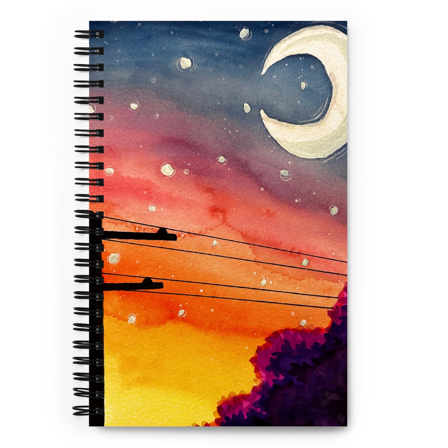 Golden Hour - Spiral Notebook