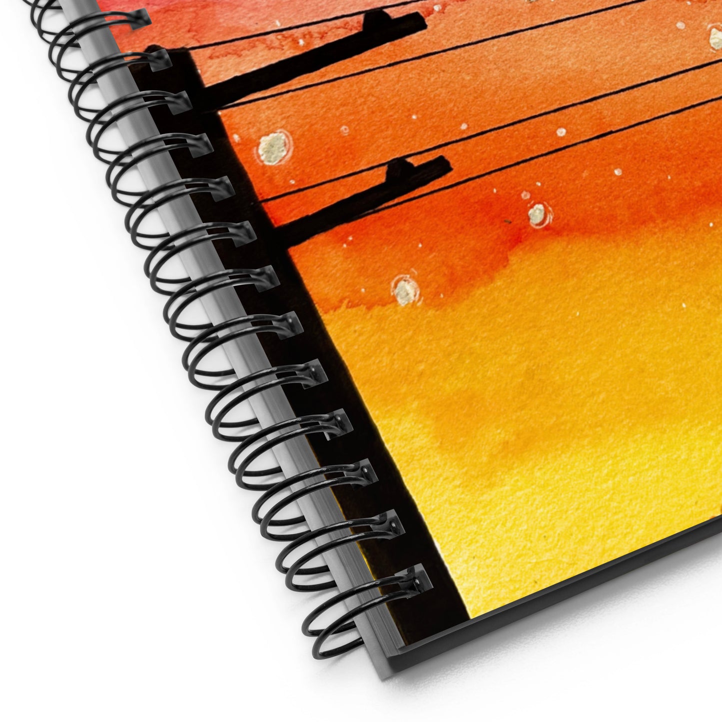 Golden Hour - Spiral Notebook